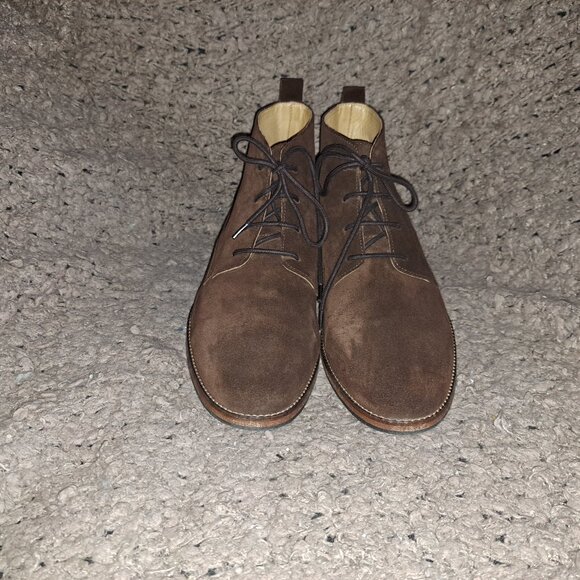 OCTOBRE ÉDITIONS-Brown Suede Chukka/Desert Boots-Size 43/9.5-Excellent - Picture 3 of 9